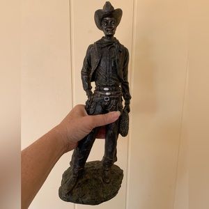 Cowboy statue